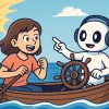 タフティ トランサーフィン　船の上